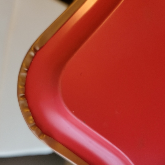 Vintage Maxey Peacock Tin - Metal Trays (4) ~ Tip or Snack Tray ~ 1960s ~ VGUC - Picture 14 of 15